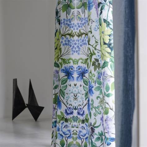Designers Guild Ghirlanda Fabrics Eleonora Fabric - Cobalt - FDG3136/03