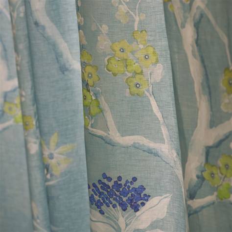 Designers Guild Ghirlanda Fabrics Manohari Alta Fabric - Delft - FDG3147/01