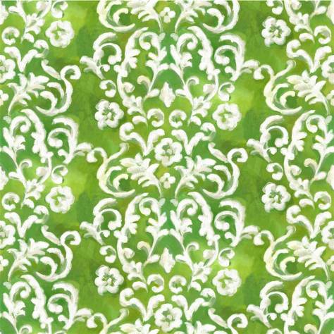Designers Guild Ghirlanda Fabrics Isolotto Fabric - Grass - FDG3140/02 - Image 1
