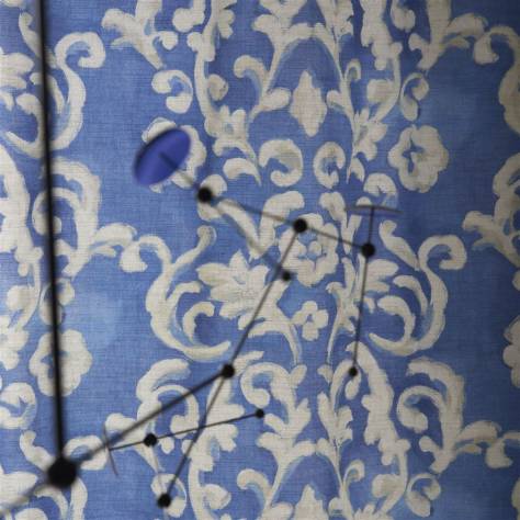 Designers Guild Ghirlanda Fabrics Isolotto Fabric - Cobalt - FDG3140/03 - Image 2