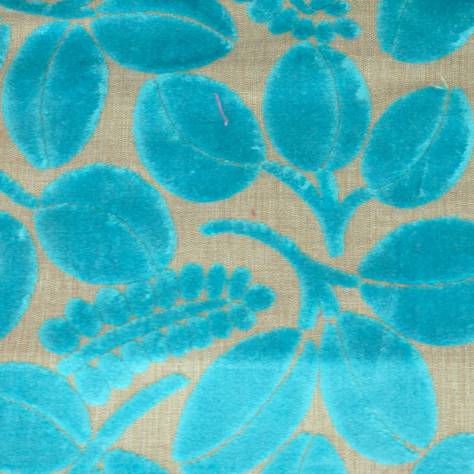 Designers Guild Savio Fabric Collection Calaggio Fabric - Turquoise - F2105/04