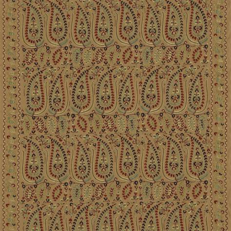 Zoffany Jaipur Prints & Embroideries Jayshree Fabric - Spice/Russet - ZJAI331629