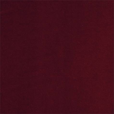 Zoffany Quartz Velvets Quartz Velvet Fabric - Red - ZREV331617