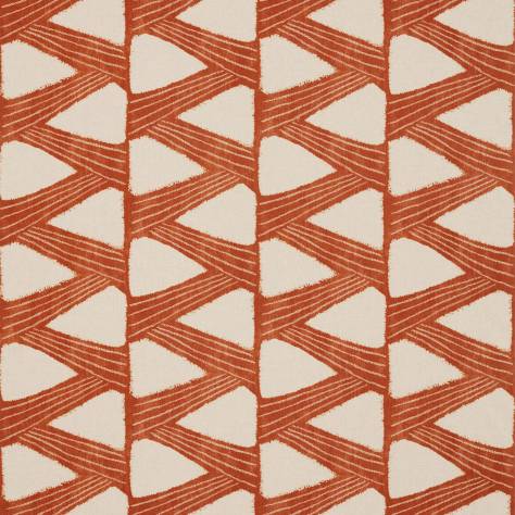 Zoffany Edo Fabrics Kanoko Fabric - Copper - ZATM322438 - Image 1