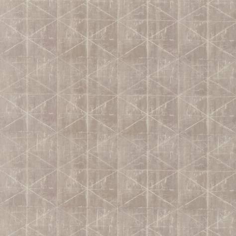 Zoffany Edo Fabrics Crease Fabric - Taupe - ZATM332454 - Image 1