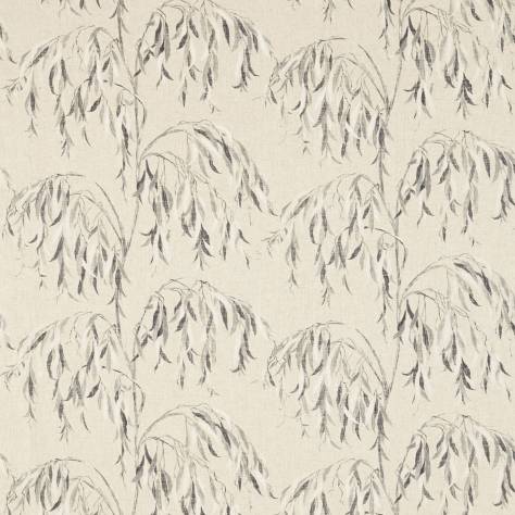 Zoffany Winterbourne Prints & Embroideries  Edinbridge Fabric - Natural/Charcoal - ZWIN322327 - Image 1