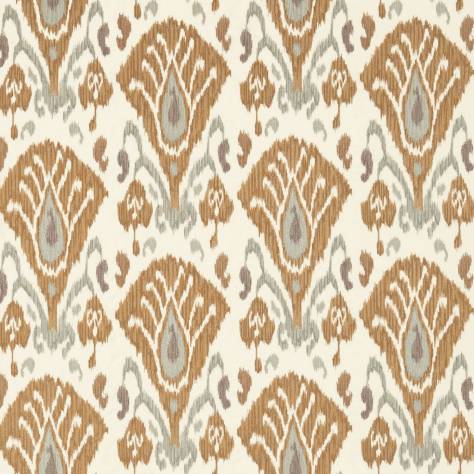 Zoffany Winterbourne Prints & Embroideries  Kashi Fabric - Gold/Silver - ZWIN332348 - Image 1