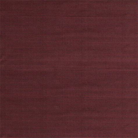 Zoffany Conway Velvets Abbott Fabric - Hollyhock/Ink - ZTOV332943
