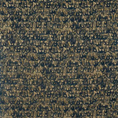 Zoffany Brooks Fabrics Icarus Fabric - Tigers Eye/Ink - ZTOP332928 - Image 1