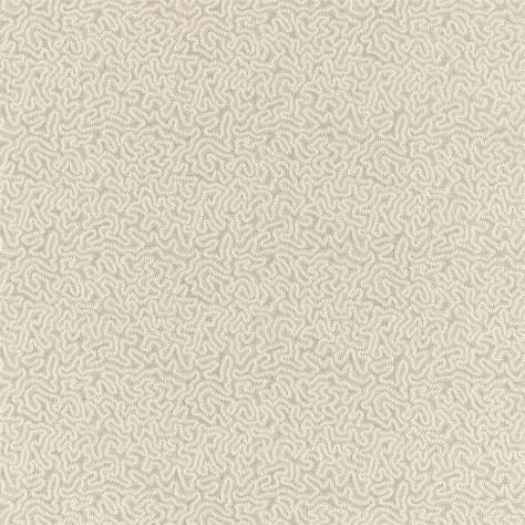 Zoffany Darnley Fabrics Maze Coral Fabric - Stone - ZDAR332975