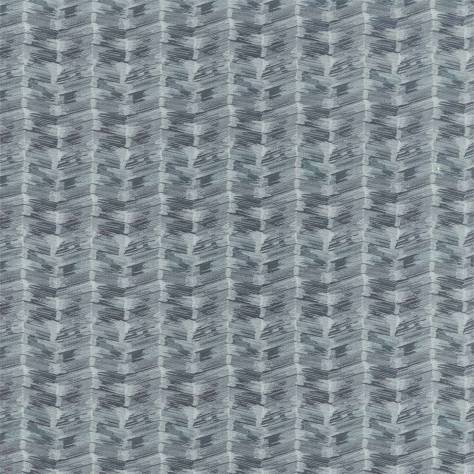 Zoffany Darnley Fabrics Loelia Fabric - Blue Stone - ZDAR332977 - Image 1
