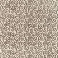Suzani Embroidery Fabric - Zinc/Mousseux