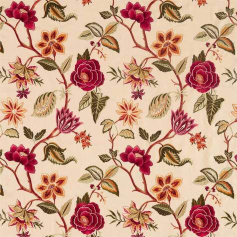 Zoffany Darnley Fabrics Anjolie De Novo Fabric - Russet - ZDAR332981 - Image 1