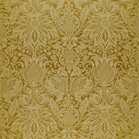 Zoffany Damask - The Alchemy of Colour Fabrics Mitford Weave Fabric - Tigers Eye - ZDAF333098