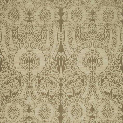 Zoffany Damask - The Alchemy of Colour Fabrics Capodimonte Weave Fabric - Mousseaux - ZDAF333106