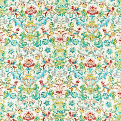 Zoffany Cotswolds Manor Fabrics Pompadour Print Fabric - Multi - ZCOT322743