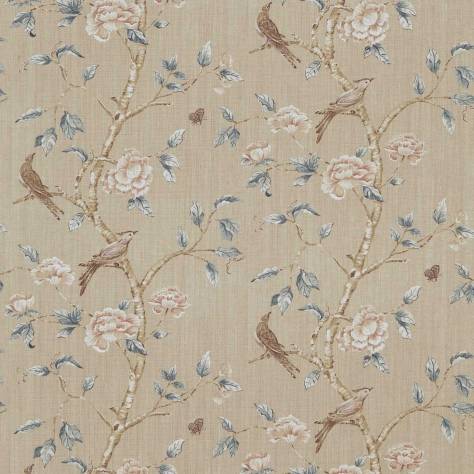 Zoffany Cotswolds Manor Fabrics Woodville Fabric - White Clay - ZWOO321434 - Image 1