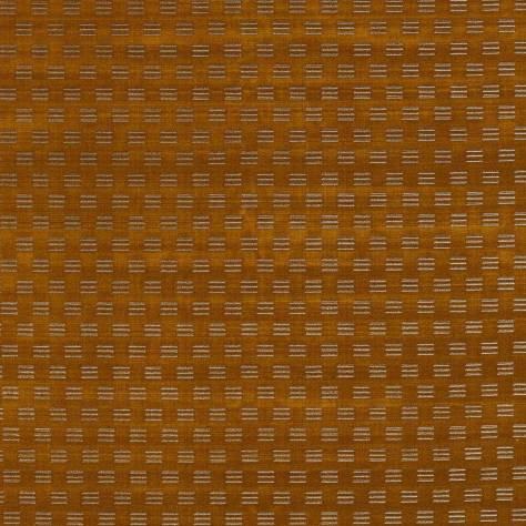 Zoffany Decorative Velvets II Mustak Fabric - Amber - ZDEV333315