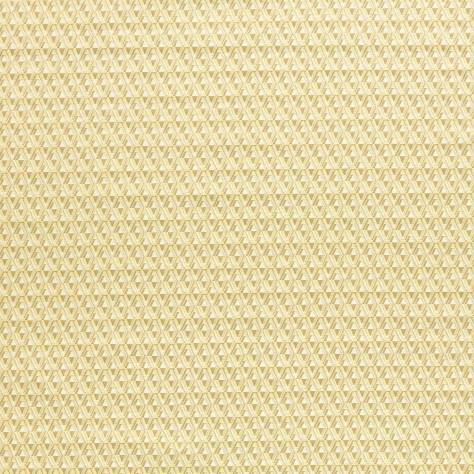 Zoffany Domino Weaves Fabrics Domino Diamond Fabric - Silk Yellow - ZDOM333321