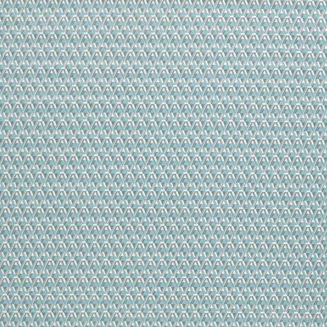 Zoffany Domino Weaves Fabrics Domino Diamond Fabric - Porcelain - ZDOM333323