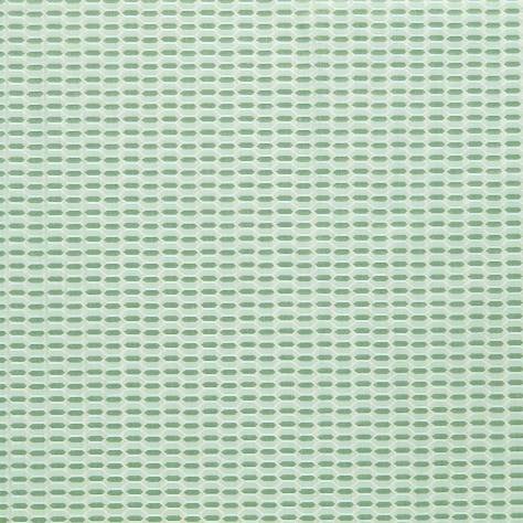 Zoffany Domino Weaves Fabrics Domino Trellis Fabric - Eau De Nil - ZDOM333330