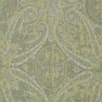 Elswick Paisley Fabric - Moss