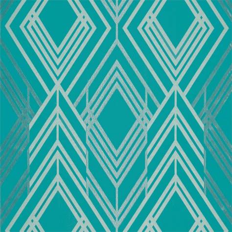 Zoffany Icons Fabrics Geometrica Fabric - Serpentine - ZICO333029