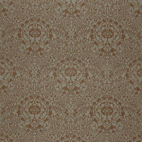 Zoffany Phaedra Fabrics Goya Fabric - Henna - ZPHA332658 - Image 1