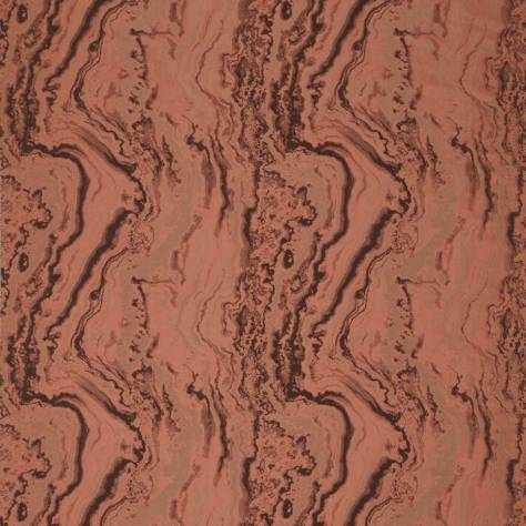 Zoffany Phaedra Fabrics Serpentine Fabric - Henna - ZPHA332665 - Image 1