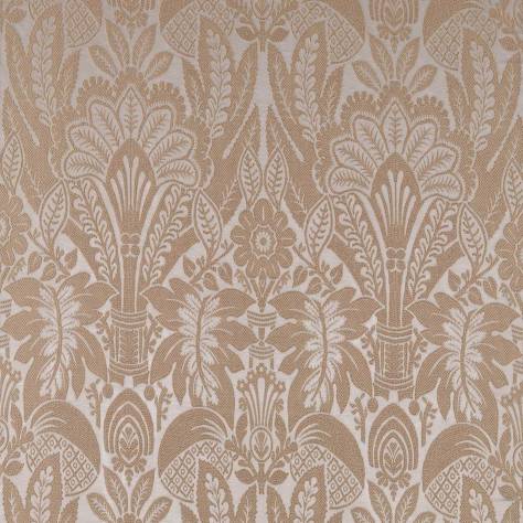 Zoffany Phaedra Fabrics Fitzrovia Fabric - Gold - ZPHA332685 - Image 1