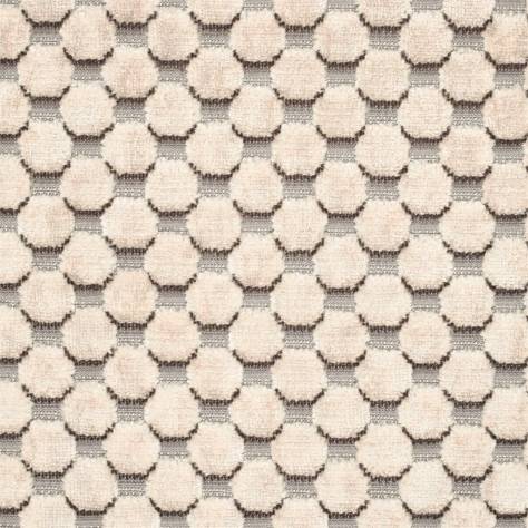 Zoffany Tespi Fabrics Tespi Spot Fabric - Silver/Pearl - ZTSV332168 - Image 1