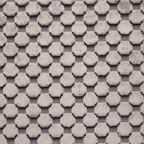 Zoffany Tespi Fabrics Tespi Spot Fabric - Pewter/Silver - ZTSV332172 - Image 1