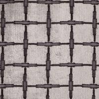 Tespi Square Fabric - Pewter/Silver
