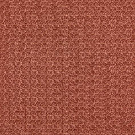Zoffany Arcadian Weaves Tudor Damask Fabric - Cochineal - ZARW333370 - Image 1