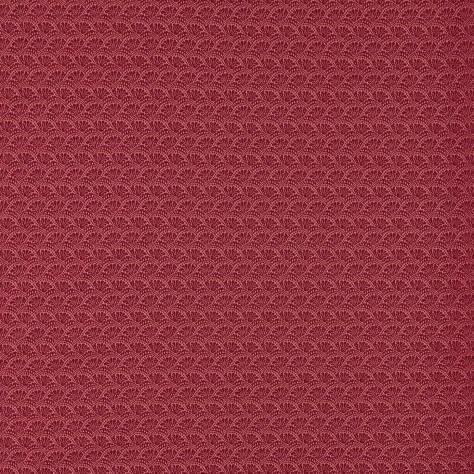 Zoffany Arcadian Weaves Tudor Damask Fabric - Crimson - ZARW333371 - Image 1
