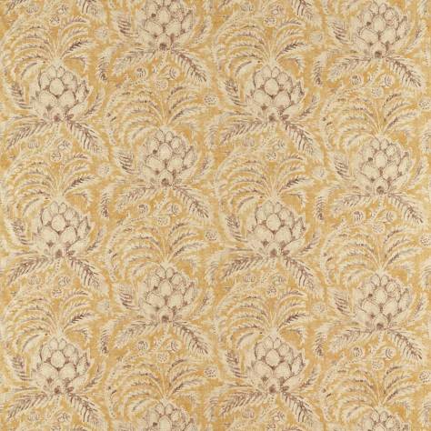 Zoffany Arcadian Thames Fabrics Pina De Indes Fabric - Tigers Eye - ZART322765 - Image 1