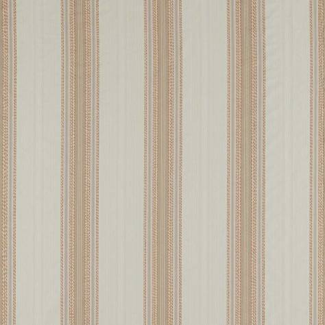 Zoffany Arcadian Thames Fabrics Lisere Stripe Fabric - La Seine - ZART333352 - Image 1