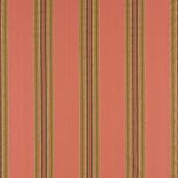 Lisere Stripe Fabric - Venetian Red