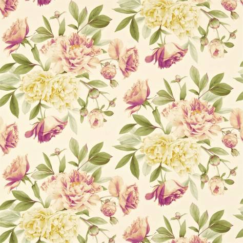Zoffany Woodville Fabrics Phoebe Fabric - Coral - ZWOO321437 - Image 1