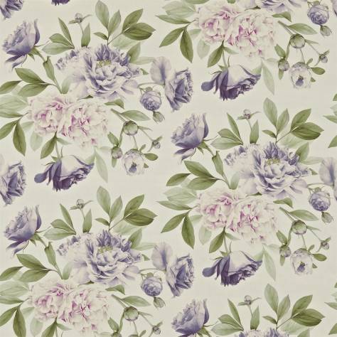 Zoffany Woodville Fabrics Phoebe Fabric - Rose/Lilac - ZWOO321438 - Image 1