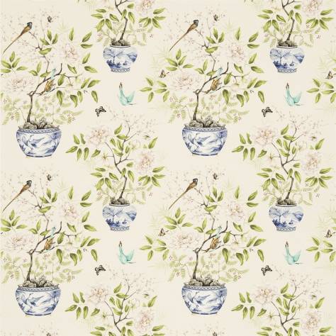 Zoffany Woodville Fabrics Romey's Garden Fabric - Blossom - ZWOO321442 - Image 1