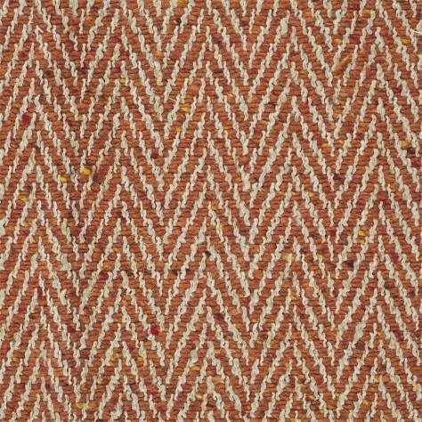 Zoffany Jaipur Weaves Banyan Fabric - Orange - ZJAI331658 - Image 1