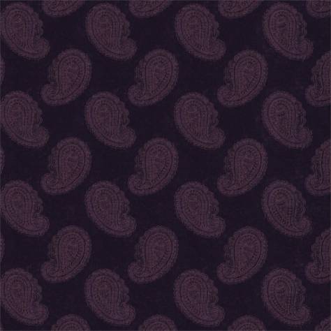 Zoffany Jaipur Weaves Orissa Velvet Fabric - Fig - ZJAI331667 - Image 1