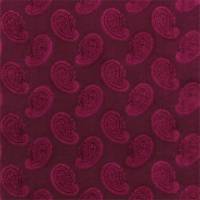Orissa Velvet Fabric - Burgundy