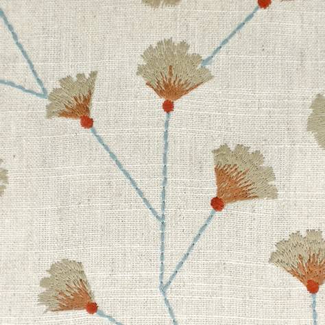Sanderson Home Maida Fabrics Gingko Trail Fabric - Brick - DSCA235884