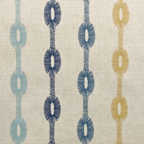 Sanderson Home Maida Fabrics Shaker Stripe Fabric - Dijon - DSCA235889 - Image 1