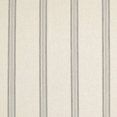 Sanderson Home Potton Wood Embroideries Fabrics Hockley Stripe Fabric - Charcoal - DPOT236278 - Image 1
