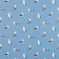 Shore Birds Fabric - Marine