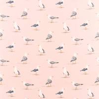 Shore Birds Fabric - Blush