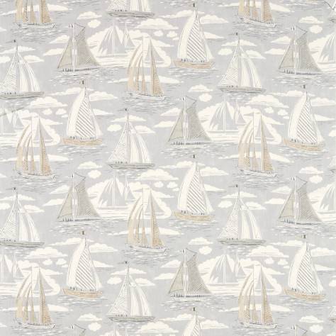 Sanderson Home Port Isaac Fabrics Sailor Fabric - Gull - DCOA226501 - Image 1